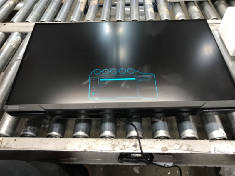 Photo 2 of SAMSUNG 28" Odyssey G70A Gaming Computer Monitor, 4K UHD LED Display, HDR 400, 144Hz, G-Sync and FreeSync Premium Support, Front Light Panels, LS28AG700NNXZA, Black