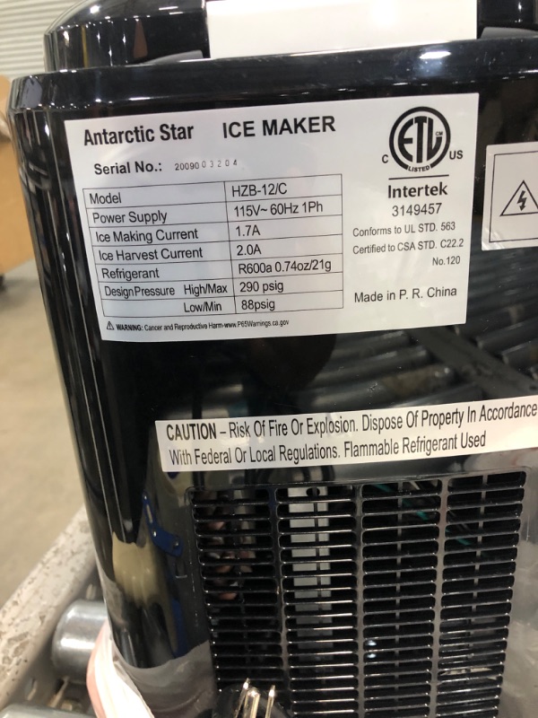 Photo 1 of ***POwers On***Kismile Countertop Ice Maker Machine