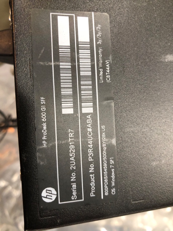 Photo 3 of (WORKS PERFECTLY) HP 8300 Elite Small Form Factor Desktop Computer, Intel Core i5-3470 3.2GHz Quad-Core, 8GB RAM, 500GB SATA, Windows 10 Pro 64-Bit, USB 3.0, Display Port