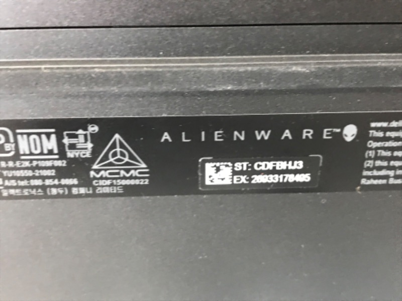 Photo 19 of Alienware M15 R5 Gaming Laptop, 15.6 inch FHD 360Hz 1ms G-SYNC Display, AMD Ryzen R9 5900HX, GeForce RTX 3070, Killer WiFi, RGB Keyboard, Windows 11, Dark Side of The Moon (32GB RAM | 1 TB PCIe SSD)