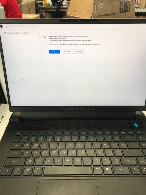 Photo 6 of Alienware M15 R5 Gaming Laptop, 15.6 inch FHD 360Hz 1ms G-SYNC Display, AMD Ryzen R9 5900HX, GeForce RTX 3070, Killer WiFi, RGB Keyboard, Windows 11, Dark Side of The Moon (32GB RAM | 1 TB PCIe SSD)