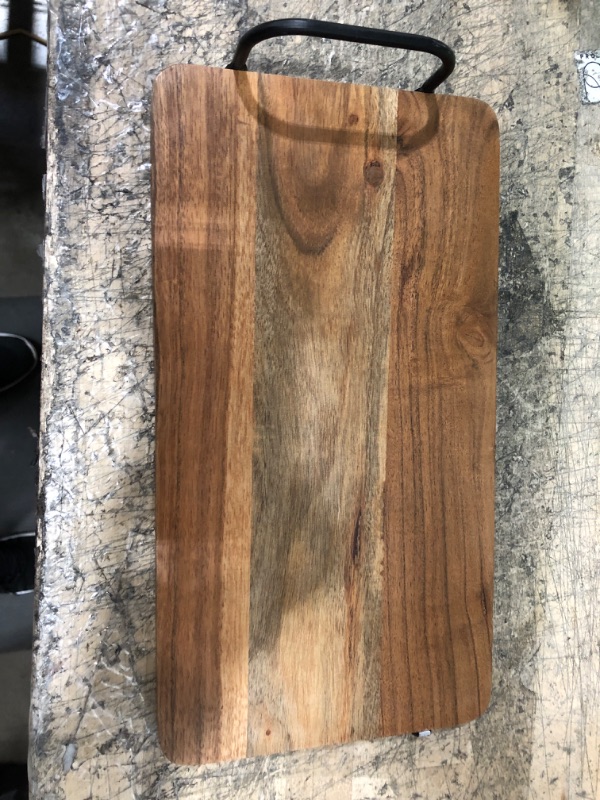 Photo 2 of 14&#34; x 7&#34; Wood Serving Board - Threshold&#8482;