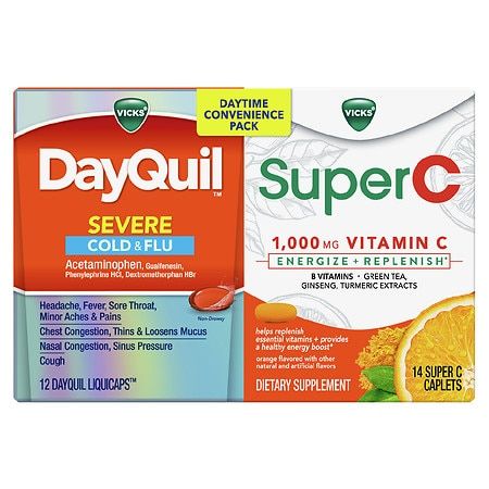 Photo 1 of **EXP 06/23***DayQuil & Super C Convenience Pack