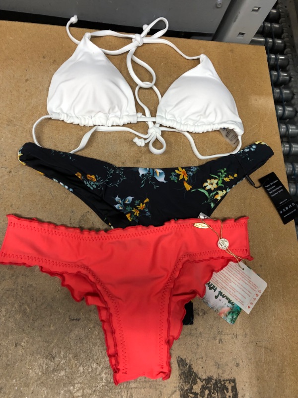Photo 1 of 3bikini pieces: one top , 2 bottom size small 