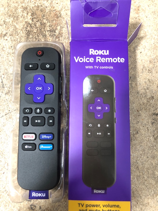 Photo 2 of Roku Voice Remote (Official) for Roku Players, Roku TVs and Roku Audio