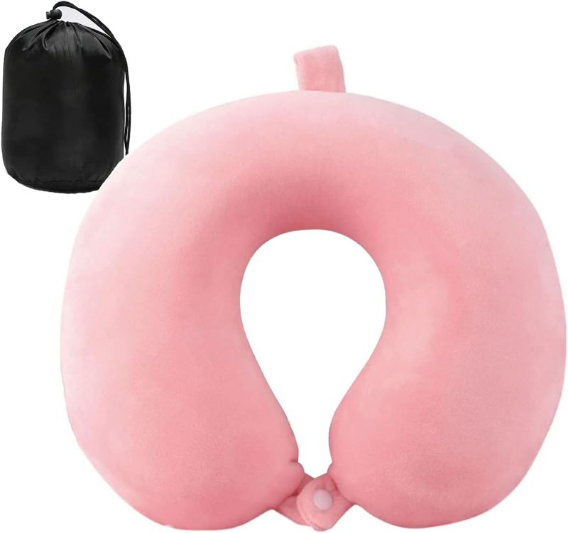 Photo 1 of  Neck Pillow for Traveling, Upgraded Travel Neck Pillow for Airplane 