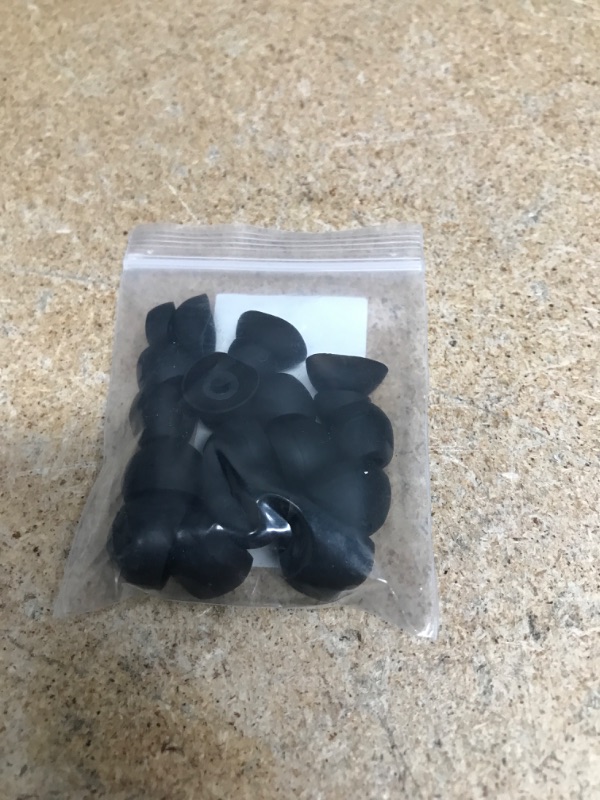 Photo 2 of Rayker Eartips for BeatsX Headphone, Replacement Soft Rubber Ear Tips, S/M/L/D Size Include, BeatsX Earbud Tips 8 Pairs, Black