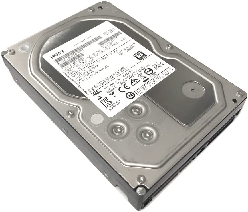 Photo 1 of HGST Ultrastar 7K4000 HUS724040ALE640 (0F14683) 4TB 64MB Cache 7200RPM SATA 6.0Gb/s 3.5in Internal Enterprise Hard Drive (Renewed) -
