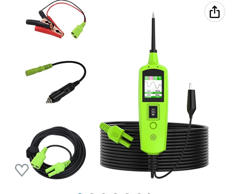 Photo 1 of BELEY Power Circuit Probe Kit - 6-24-30v Automotive Circuit Tester with Vehicle Tracer & Short/Open Finder for Battery Testing, Headlight Testing, Brake Light Testing etc