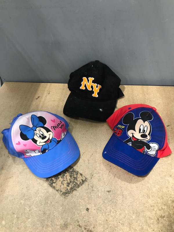 Photo 1 of ASSORTED HAT BUNDLE, 3 ITEM'S