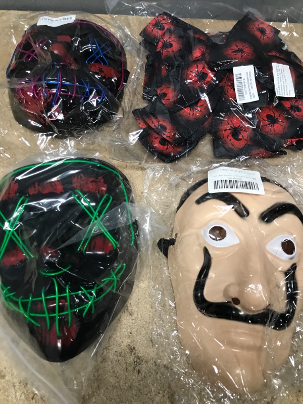 Photo 2 of  Halloween Bundle: Mask LED Purge Mask and Halloween Decor