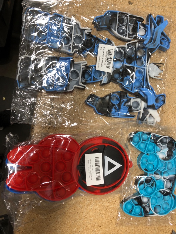 Photo 1 of 3 PACK  POPPER FIDGET 
