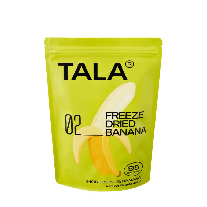 Photo 1 of *EXP:11/03/2025* TALA, Freeze-Dried Fruit, Fruit Snack, Vegan | No Sugar Added | Gluten-Free, 0.88 Ounce - (Banana, 5 Packs) Banana 5 Packs