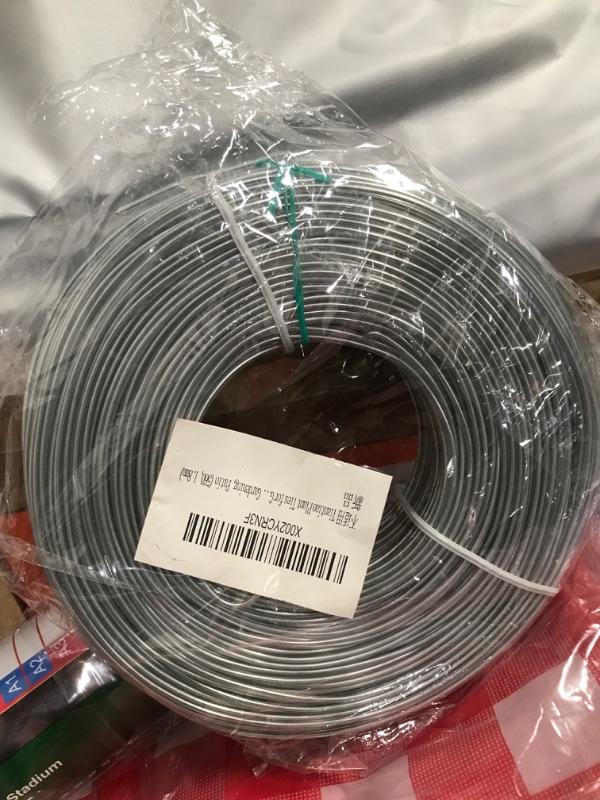 Photo 2 of ??? Tiantiao Plant Ties for Garden, Green Coated Soft Twist Tie 560ft Garden Wire for Gardening, Patio (560, 1.8mm) 560 Feet 1.8mm