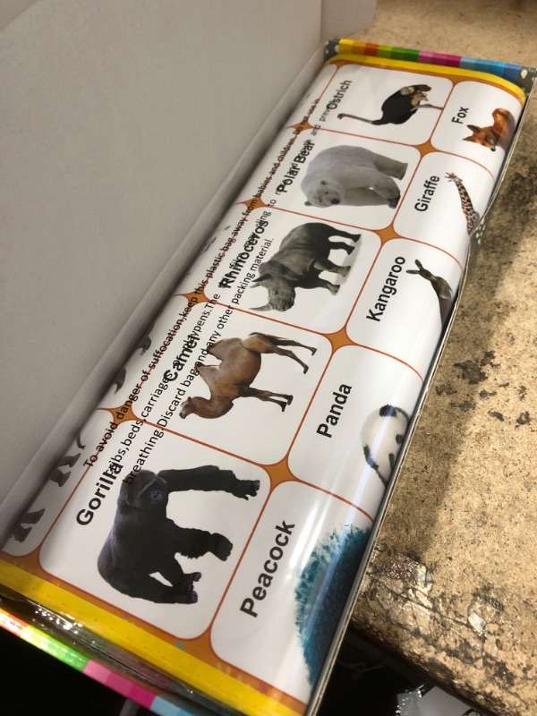 Photo 1 of TIKUTKU Interactive Electronic Animal Wall Chart, Talking Animals&Animals Real-Life Sound Educational Poster for Kids, Preschool Learning Toys for Toddlers, 2 3 4 5 6 Year Old Toddler Boys Girls Toy