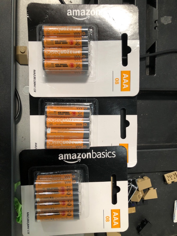 Photo 2 of Amazon Basics 8 Pack AAA High-Performance Alkaline Batteries, 10-Year Shelf Life, Easy to Open Value Pack,8 Count (Pack of 1)
3 pack 