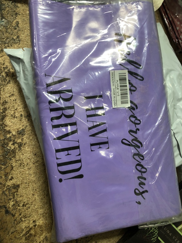 Photo 1 of 50Pcs Poly Mailers with 50Pcs Thank You Cards, Cute Mailing & Shipping Bags 12x15 Inch with Build-in Handle 3Mil Extra Thick Self Adhesive Packaging Bags for Small Business, Boutique- Purple Purple 12x15.5
