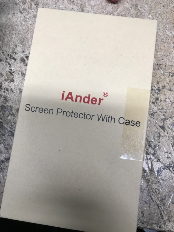 Photo 2 of iAnder [5 in 1] 2 Pack Screen Protector Compatible with iPhone 14 Plus with Case, 2 Pack Camera Lens Protector, Tempered Glass Film with Installation Alignment for iPhone 14 Plus