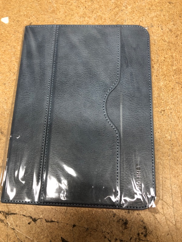 Photo 1 of iPad Mini 6 Case 8.3 Inch 2021 iPad Mini 6th Generation Case with Pencil Holder Front Pocket Strap Soft Back Smart Cover PU Leaher Folio Stand, Supports Pencil 2 Charging, Auto Sleep/Wake