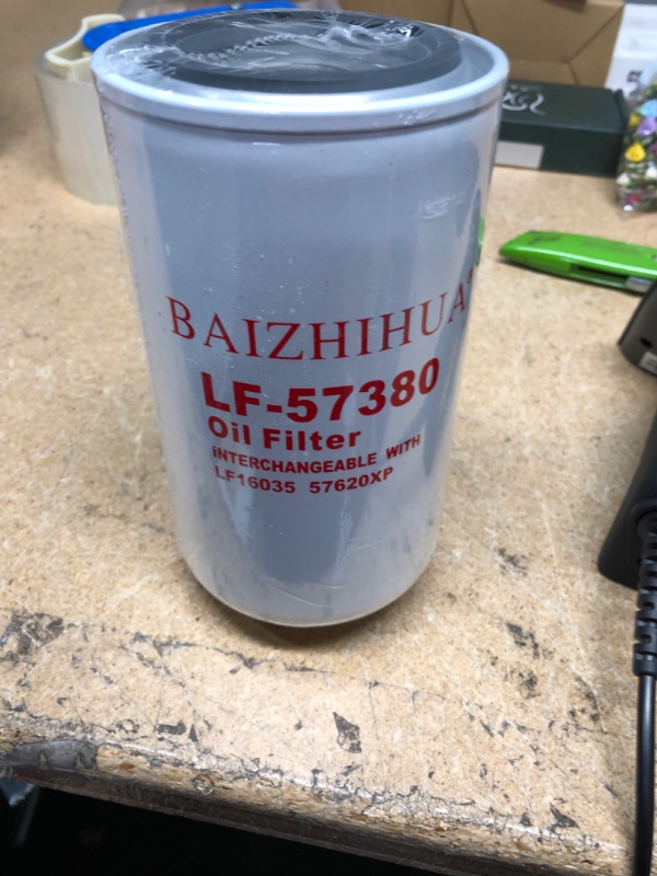 Photo 4 of BAIZHIHUA LF16035 Oil Filter Replaces 30-00463-00 300046300 LF9028 57620XP LF3972 P558615 BT7349 DBL7349 1240388H1 11E170120 3903264 Compatible with Carrier Reefer 7300 & 7500 Reefer Unit