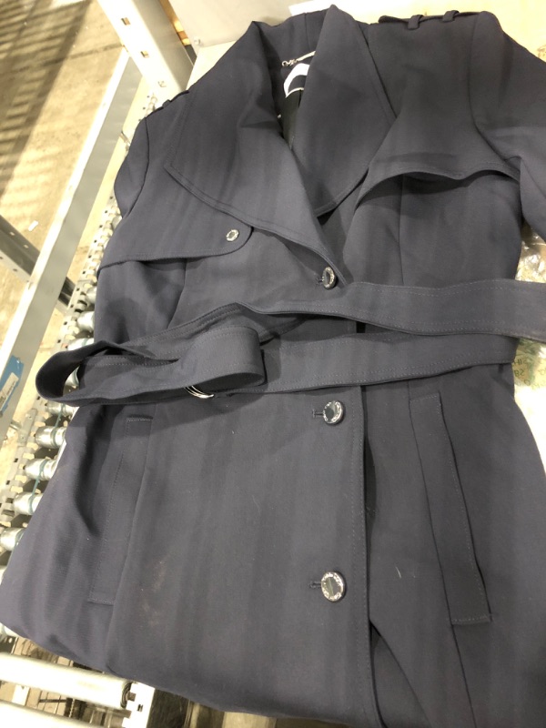 Photo 1 of Calvin Klein Women's Belted Wrap Trenchcoat Size medium