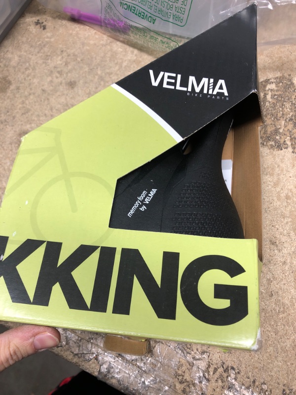 Photo 2 of **NEW**  Velmia Bike Seat Made of Comfortable Memory Foam I Bicycle Seat with Ergonomic Zone Concept for Men and Women I Bike Saddle for BMX
