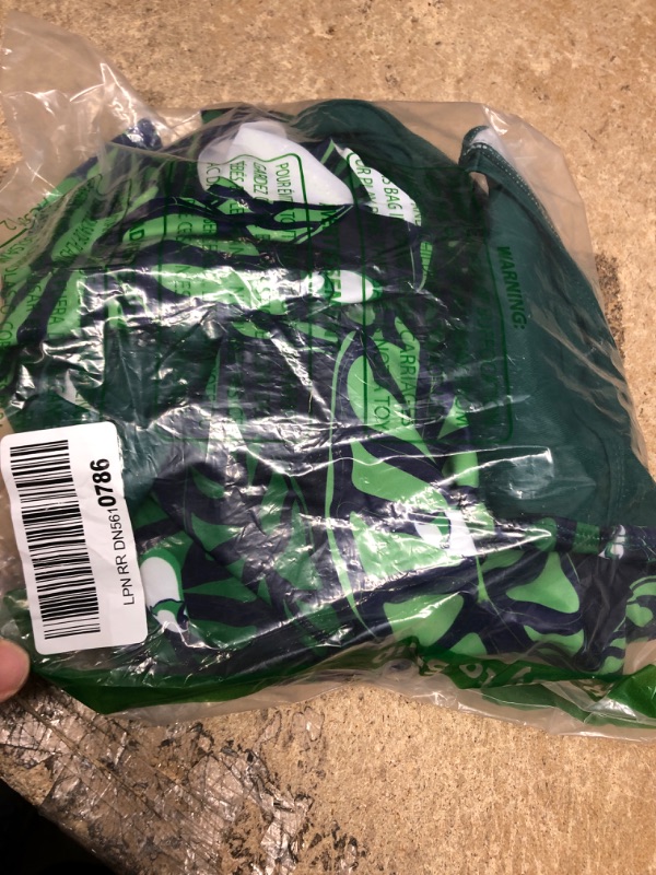 Photo 2 of **USED**   CASABACO Plus Size Swimsuits Swim Dress Tankini for Women Athletic Two Piece Swimdress Bathing Suits Tummy Control Dark Green 20-22 Plus