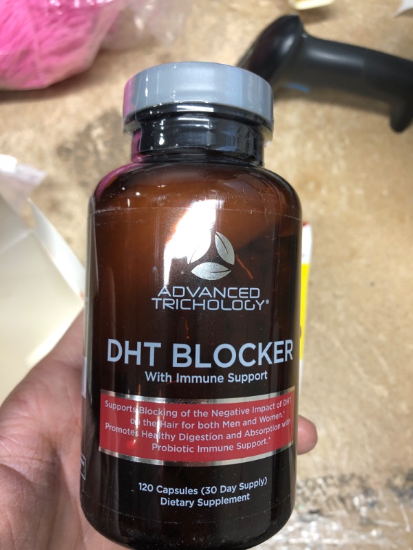 Photo 2 of **NEW**  DHT Blocker - Hair Growth Supplement for Genetic Thinning for Men and Women | Approved* by American Hair Loss Association | Guaranteed, Backed by 20 Years of Experience in Hair Loss Treatment Clinics- Expriation Date: 08/01/2023