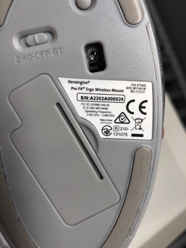 Photo 1 of Kensington Pro Fit Ergo Wireless Keyboard and Mouseâ€
