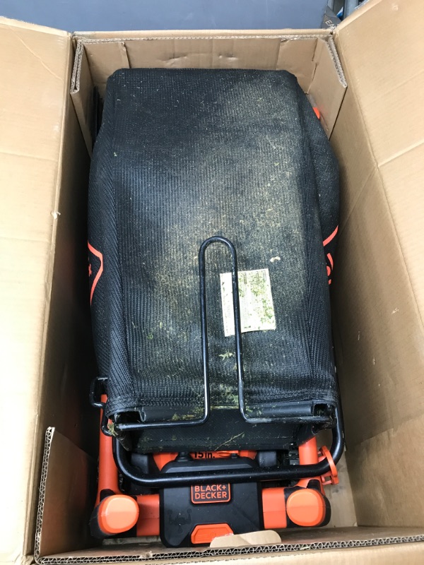 Photo 3 of **SEE NOTES**
BLACK+DECKER BEMW472BH 10AMP 15 Electric Mower
