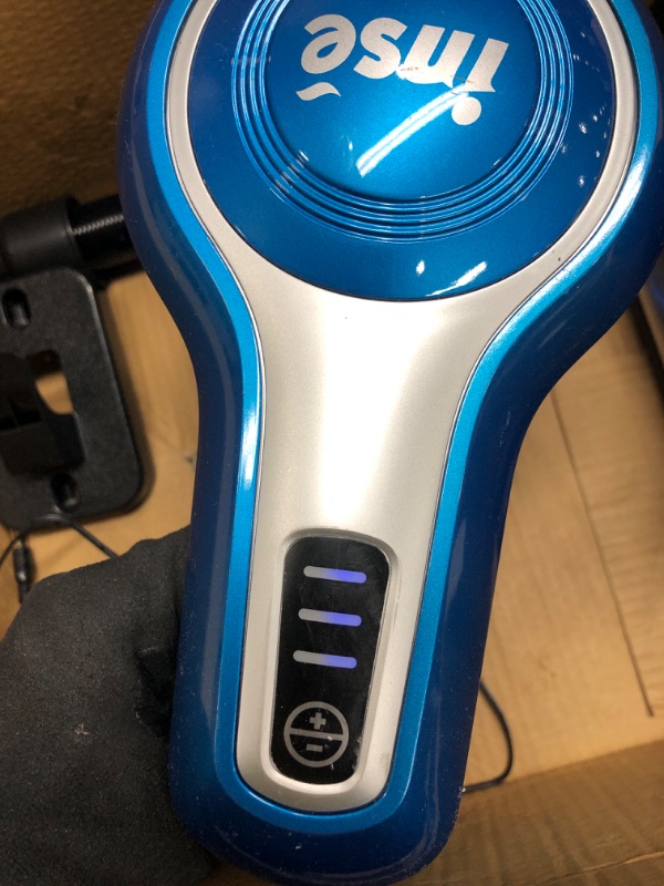 Photo 3 of *Tested* INSE Cordless Vacuum Cleaner, 23Kpa 265W Powerful Suction Stick Vacuum Cleaner, Up to 45min Runtime, Rechargeable Battery Vacuum, 10-in-1 Lightweight Vacuum for Carpet Hard Floor Pet Hair, S6T Navy
