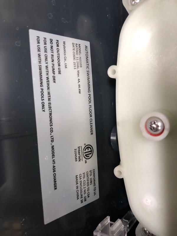 Photo 1 of WYBOT 2023 Latest Cordless Robotic Pool Cleaner, Pool Vacuum for Above Ground Pools, with 120-130mins Working Time, Strong Suction, LED Indicator, Ideal for Pools Up to 1000-1300 Sq.ft