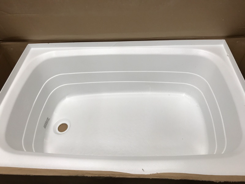 Photo 2 of Lippert 209653 Better Bath RV Bath Tub 24" x 36" White