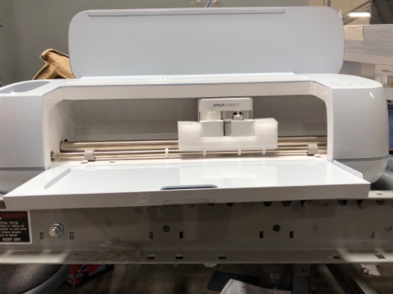 Photo 5 of ******INCOMPLETE*****   Cricut Maker 3 - Smart Cutting Machine, 2X Faster & 10X Cutting Force, Matless Cutting with Smart Materials, Cuts 300+ Materials, Bluetooth Connectivity, Compatible with iOS, Android, Windows & Mac