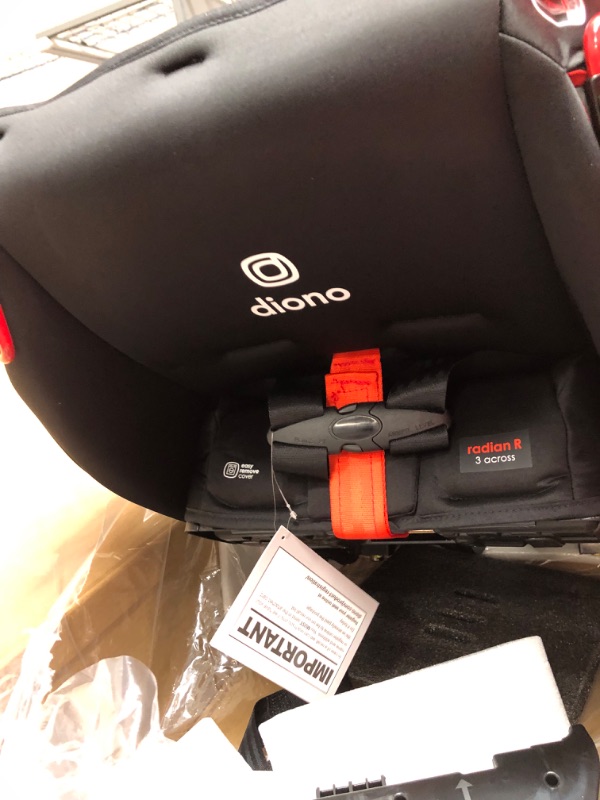 Photo 4 of MISSING STRAP COVERS******'
Diono Radian 3R, 3-in-1 Convertible Car Seat- Black Jet