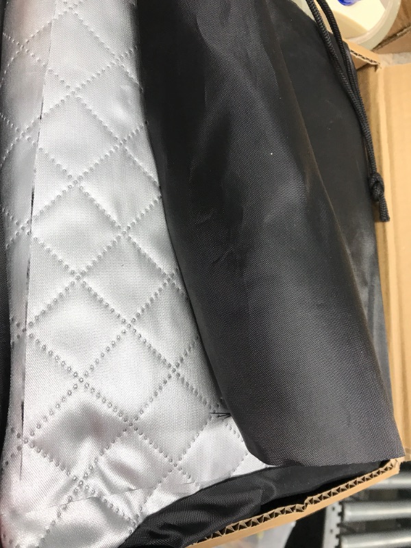 Photo 1 of Car Windshield Cover for Sun Shade and Snow - Foldable Car Sunshade Cover UV Block Car Front Window (Heat Insulation Protection) for Auto Windshield Covers Trucks Cars (Large)