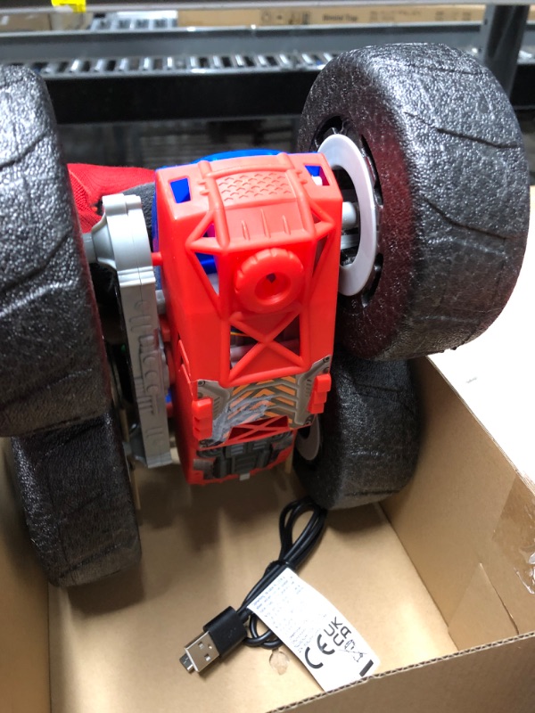 Photo 1 of Air Hogs Super Soft, Flippin’ Frenzy, 360 Spinning Action, 2-in-1 Stunt Vehicle Remote Control Car, Kids Toys for Kids 4 and up