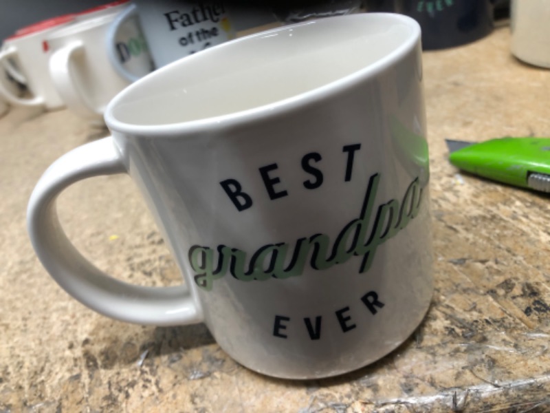 Photo 2 of 16oz Stoneware Best Grandpa Ever Mug - Parker Lane