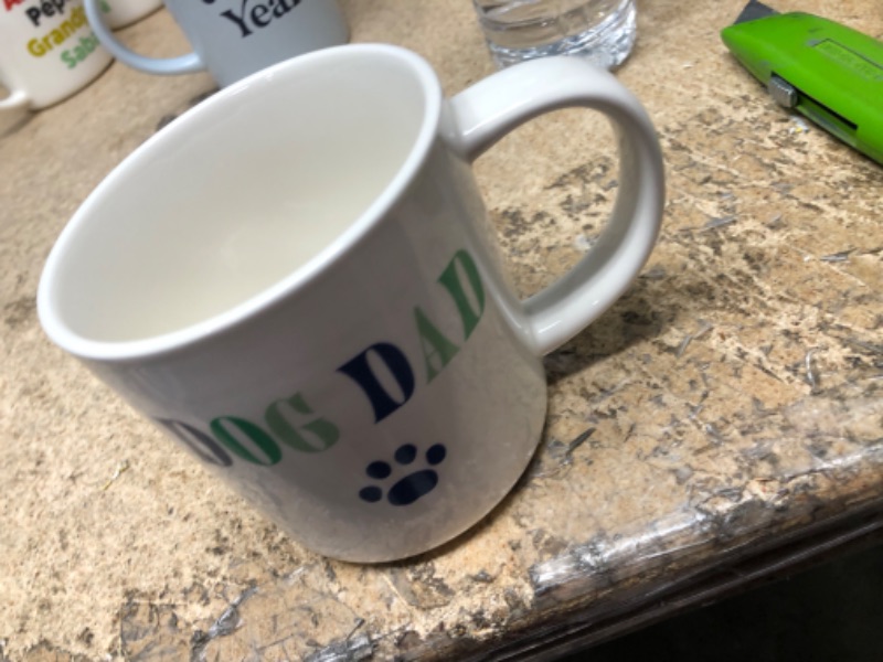 Photo 2 of 16oz Stoneware Dog Dad Mug - Parker Lane