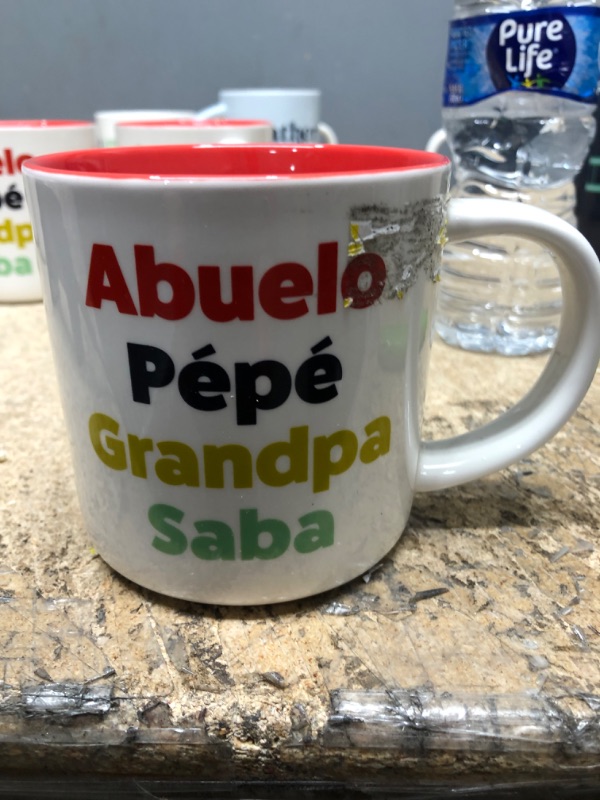 Photo 1 of 16oz Stoneware Abuelo Pepe Grandpa Saba Mug - Parker Lane