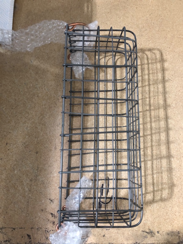 Photo 1 of  Small Metal Wire Storage Basket