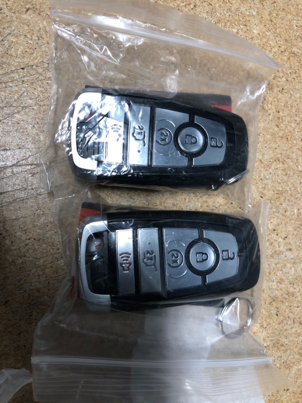 Photo 2 of 2x Keyless Option Remote Silver Prox Hatch Key Fob For Ford (M3N-A2C93142600) Two