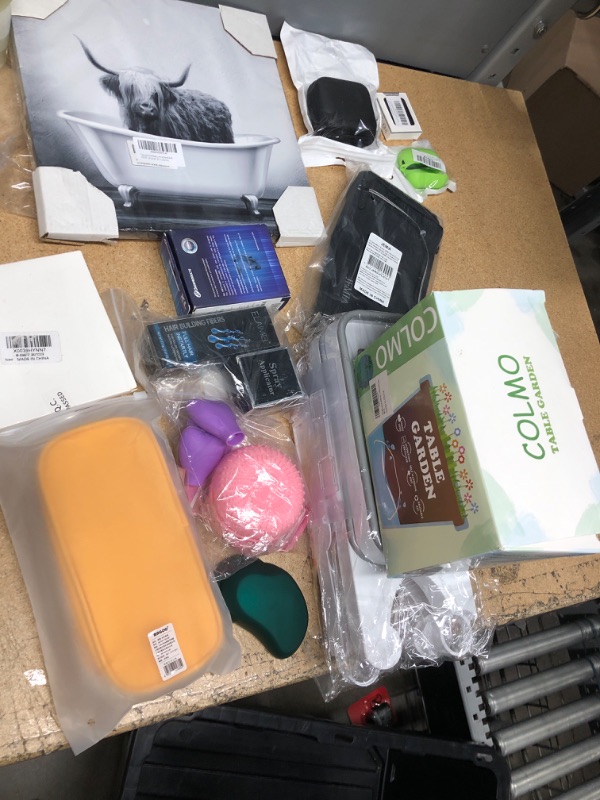 Photo 1 of 13 assorted items: home items, air pod cases, and more