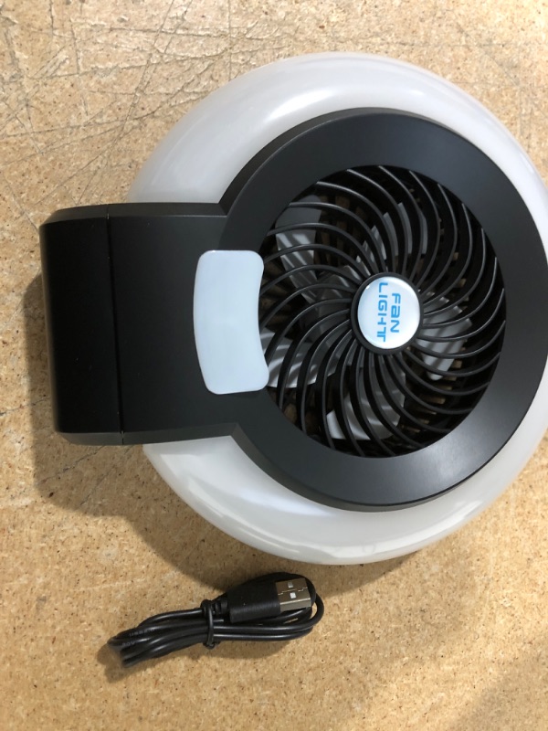 Photo 1 of 
2 in 1 Camping Outdoor Fan with LED Light