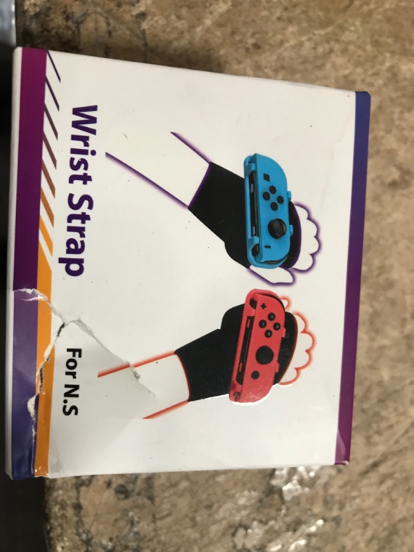 Photo 2 of 2023 Switch Just Dance Strap,LeyuSmart Party Gift Just Dance Wristband Strap for Nintendo Switch Just Dance 2022 2021 2020 2019, Boxing Design (Free The Hands,Dance Freely with Rhythm), Pack of Joycon Gray