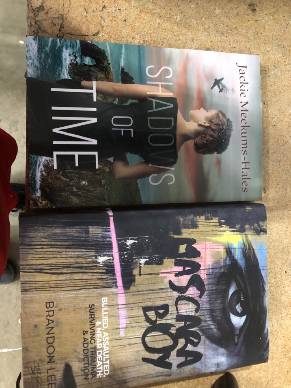 Photo 1 of 2PK of random books 
Shadows of Time 
Mascara Boy