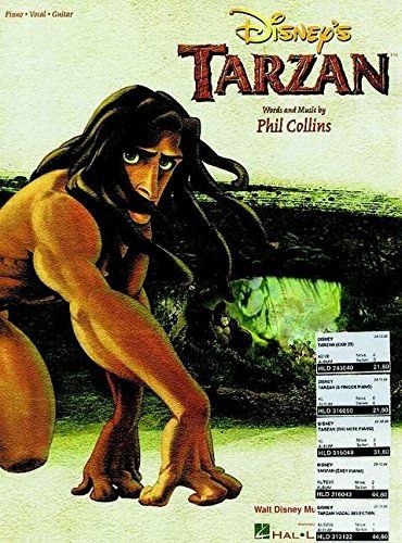 Photo 1 of **WRITING ON SOME PAGES, SEE PHOTOS**
Disney's Tarzan: Piano, Vocal, Guitar Paperback