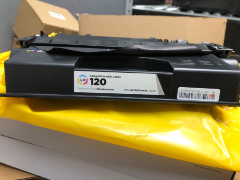 Photo 3 of LD Products Compatible Toner Cartridge Replacement for Canon 120 2617B001AA (Black) for use in DeskJet: 450, 450cbi, 450ci, 450wbt, 5150, 5150w, 5550, 5650, 5650w, 5850, 5850w, 9650, 9670 & 9680