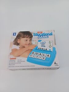 Photo 1 of 2 in 1 Educational Game for Spelling & Math Skills Ages 3+ New
