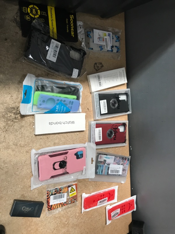 Photo 1 of 14 pack watch, phone case, wii and case bundle 